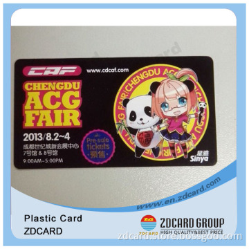 Clear Plastic Box for Playing Cards/PVC Plastic Card Die Cutting
